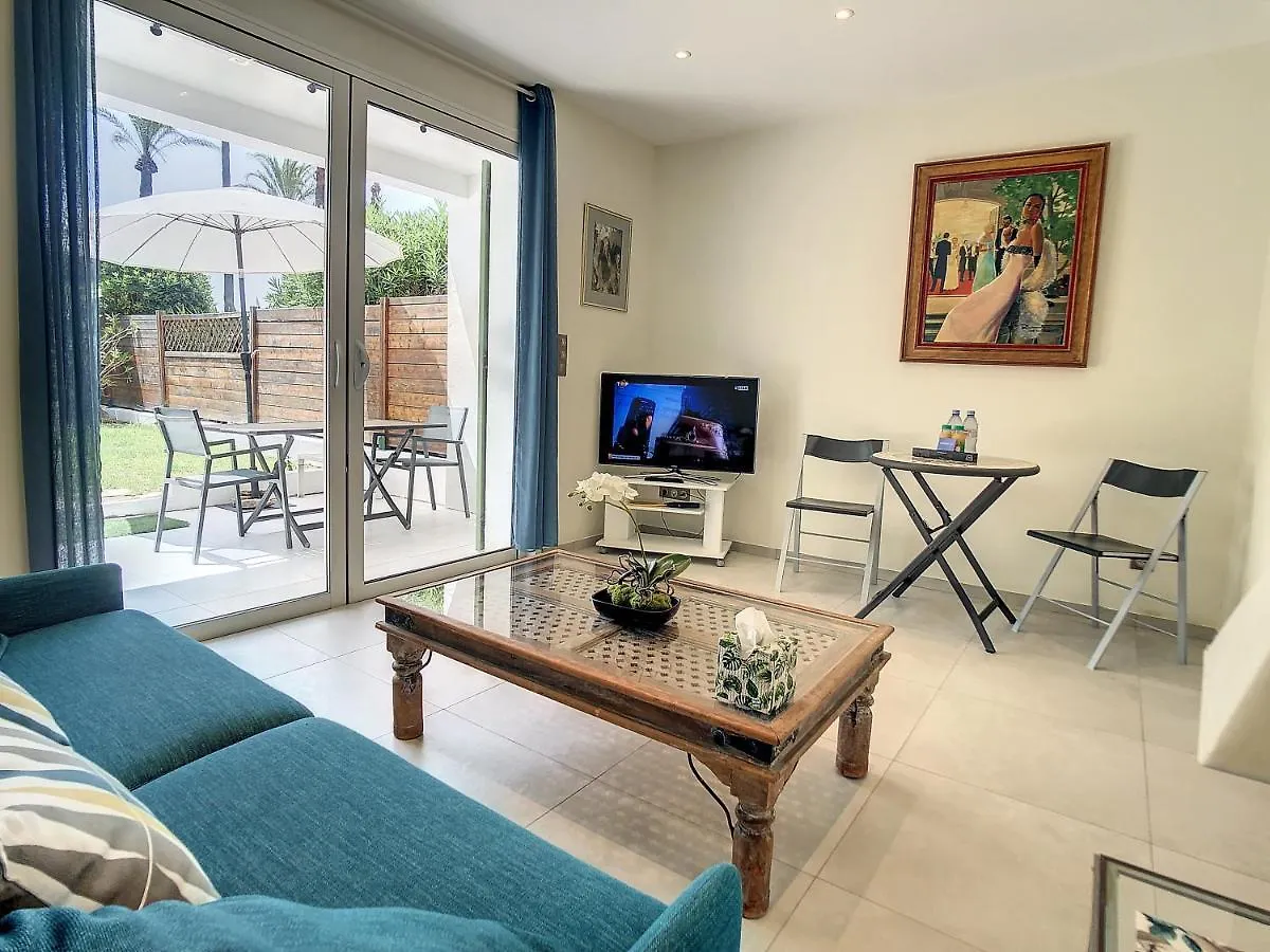 Beautiful 1 Bedroom With Garden On The Croisette 254 Cannes Apartment