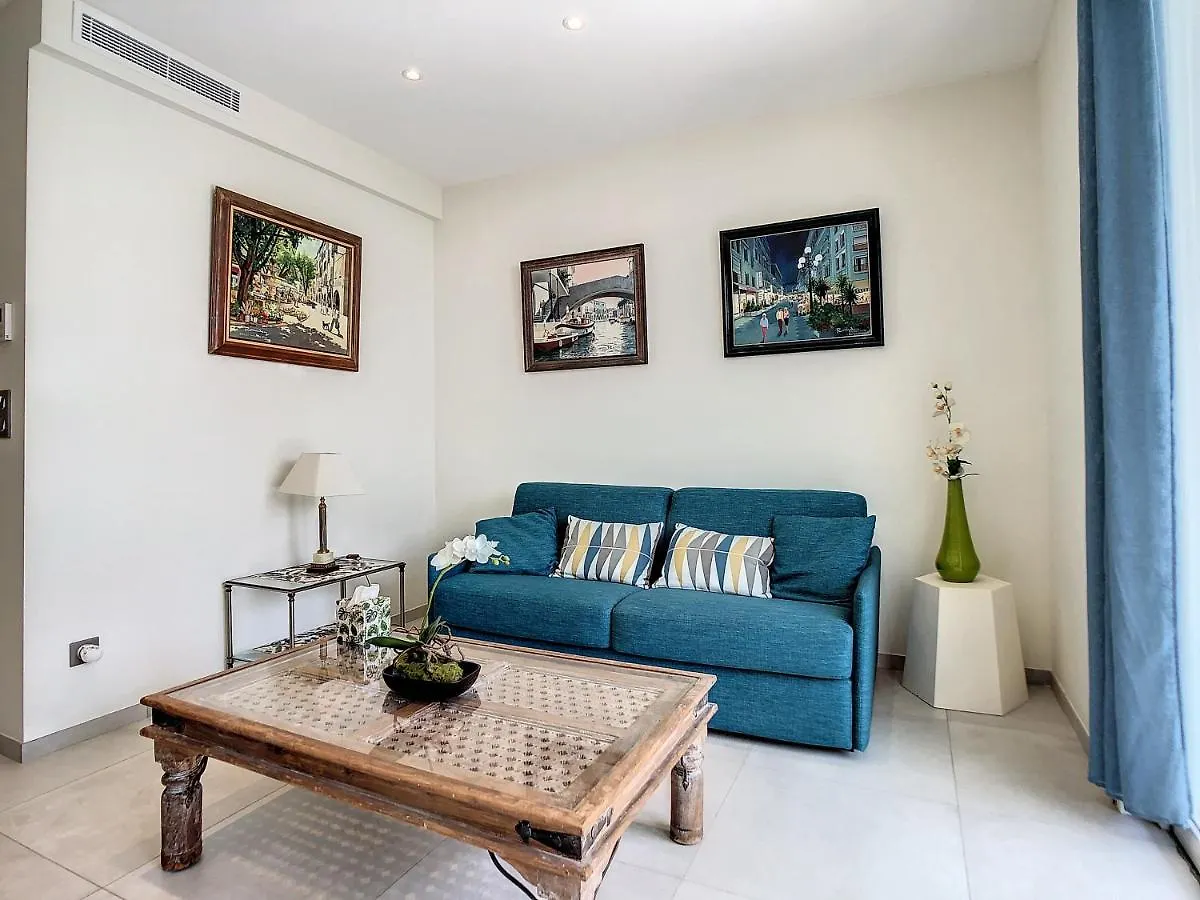 Apartmán Beautiful 1 Bedroom With Garden On The Croisette 254 Cannes